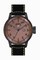 Invicta S1 Rally Rose Dial Black Leather Men's Watch 19617