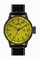 Invicta S1 Rally Yellow Dial Black Leather Men's Watch 19616