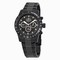 Invicta Signature II Chronograph Black Dial Black PVD Steel Men's Watch 7352