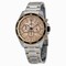 Invicta Specialty Rose Gold Tone Dial Chronograph Two Tone Stainless Steel Men's Watch 13977