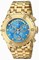 Invicta Subaqua Chronograph Blue Dial Gold-plated Men's Watch 16884
