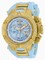 Invicta Subaqua Chronograph Blue Mother of Pearl Dial Blue Polyurethane Ladies Watch 17237