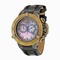 Invicta Subaqua Chronograph Mother of Pearl Dial Black Leather Men's Watch 18448