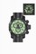 Invicta Venom Chronograph Green Dial Black Polyurethane Men's Watch 80576