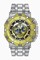 Invicta Venom Chronograph Multi-Function Black and Gold Dial Stainless Steel Men's Watch 16807