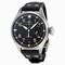 IWC Big Pilot Black Dial Leather Men's Watch IW500901