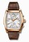 IWC Da Vinci Silver Dial Brown Leather 18k Rose Gold Chrono Men's Watch IW376107