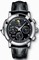 IWC Grande Complication Black DIal Chronograph Black Leather Men's Watch IW377017