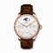 IWC Portugieser Moon and Stars Silver Dial 18K Rose Gold Automatic Men's Watch IWC5033-02