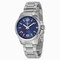 Longines Conquest Automatic GMT Blue Dial Stainless Steel Men's Watch L3.687.4.76.6