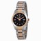 Longines Conquest Classic Black Dial Stainless Steel and 18kt Rose Gold Ladies Watch L2.285.5.56.7