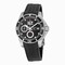 Longines HydroConquest Chronograph Black Dial Black Rubber Men's Watch L36444562