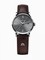 Maurice Lacroix Eliros Date Brown Leather Strap Stainless Steel Case Men's Quartz Watch EL1087-SS001-810