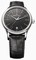 Maurice Lacroix Les Classiques Black Dial Black Leather Men's Watch LC1117-SS001-330