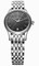 Maurice Lacroix Les Classiques Date Midsize Black Dial Stainless Steel Ladies Quartz Watch LC1026-SS002-330