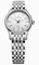 Maurice Lacroix Les Classiques Date Midsize Silver Dial Stainless Steel Ladies Automatic Watch LC6016-SS002-130