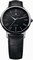 Maurice Lacroix Les Classiques Tradition Automatic Black Dial Black Leather Strap Men's Watch LC6067-SS001-310