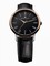 Maurice Lacroix Les Classiques Tradition Black Dial Black Leather Automatic Men's Watch LC6067-PS101-310