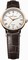 Maurice Lacroix Les Classiques White Dial Brown Alligator Leather Ladies Automatic Watch LC6063-PS101-110