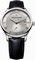 Maurice Lacroix Masterpiece Silver Dial Black Leather Men's Watch MP6907-SS001-111