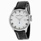 Maurice Lacroix Masterpiece White Dial Black Leather Men's Watch MP6907-SS001-112