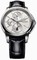 Maurice Lacroix Pontos Chronograph Silver Dial Black Leather Men's Watch PT6188-SS001-130