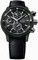 Maurice Lacroix Pontos S Extreme Black Dial Leather Men's Watch PT6028-ALB21-331
