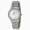 Michele CSX Diamond Quilted Mother of Pearl Dial Stainless Steel Ladies Watch MWW03R000002