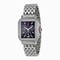 Michele Signature Deco Black Dial Diamond Bezel Stainless Steel Ladies Watch MWW06P000171