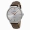 Montblanc Meisterstuck Heritage Automatic Silver Dial Brown Leather Men's Watch 110695