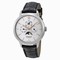 Montblanc Meisterstuck Heritage Perpetual Calendar White Dial Black Leather Unisex Watch 110715
