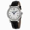 Montblanc Star Date Automatic Silver Dial Black Leather Men's Watch 107114