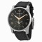 Montblanc Timewalker Black Dial Black Leather Automatic Watch 110465