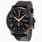 Montblanc Timewalker Black Steel Chronograph Men's Watch 105805