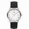 Montblanc Tradition White Dial Automatic Leather Men's Watch 112609