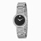 Movado Black Dial Stainless Steel Watch 0606795