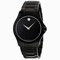 Movado Black Ion-plated Stainless Steel Museum Men's Watch 0606486
