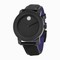 Movado Bold 36mm Black Leather Midsize Watch 3600353