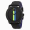 Movado Bold Black Dial Black Leather Unisex Watch 3600225
