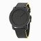 Movado Bold Black Dial Leather Unisex Watch 3600352