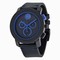 Movado Bold Chronograph Navy Blue Dial Blue Leather Men's Watch 3600349