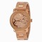 Movado Bold Rose Gold Glitter Ladies Stainless Steel Watch 3600347