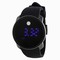 Movado Bold Touch Screen Digital Dual Time Black Silicone Men's Watch 3600144