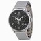 Movado Circa Chronograph Black Dial Stainless Steel Mesh Men's Watch 0606803