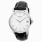 Movado Circa White Dial Leather Men's Watch 0606569