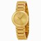 Movado Museum Gold Dial Gold-Tone Stainless Steel Ladies Watch 0606704
