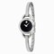 Movado Rondiro Black Dial Stainless Steel Bangle Ladies Watch 0606796