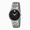 Movado Serio Black Dial Men's Watch 0606382