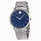 Movado TC Blue Dial Stainless Steel Men's Watch 0606688