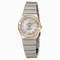 Omega Constellation Diamond Mother of Pearl Dial Polished Steel Ladies Watch 12325246055005